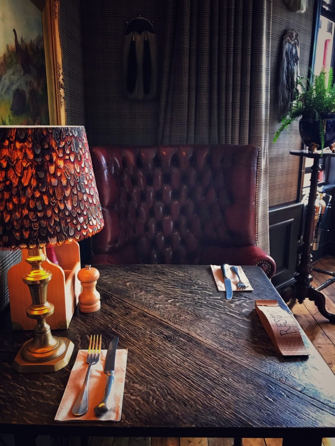 Dining at The Flying Stag in The Fife Arms, Braemar The Aye Life